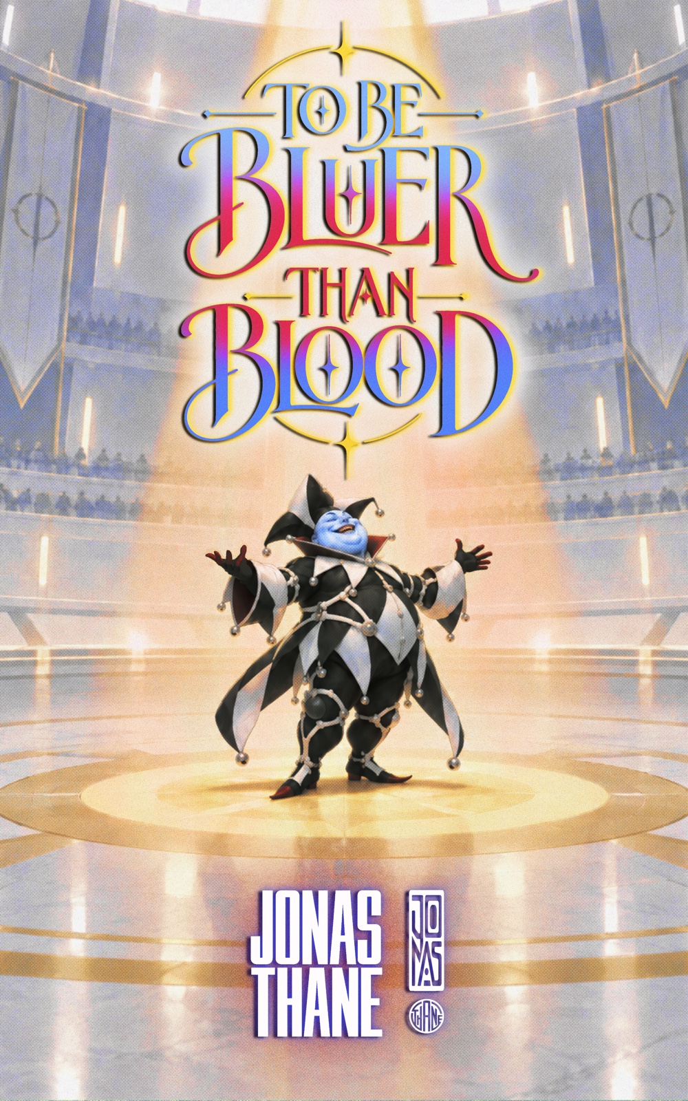 Cover mock-up for To Be Bluer Than Blood