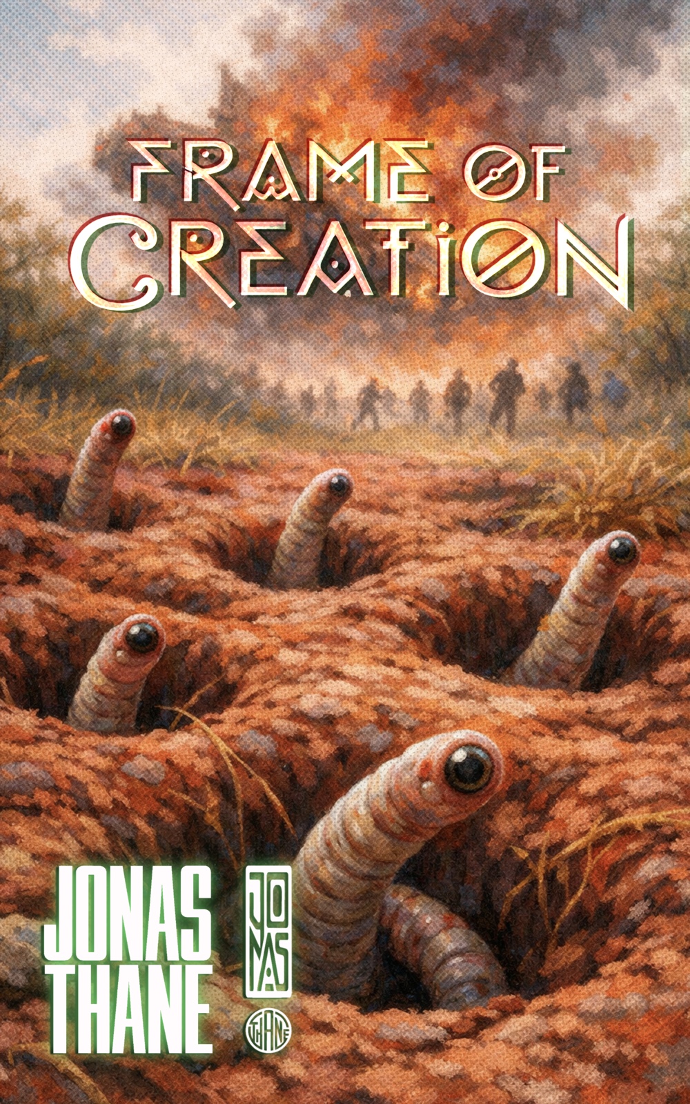 Cover mock-up for Frame of Creation
