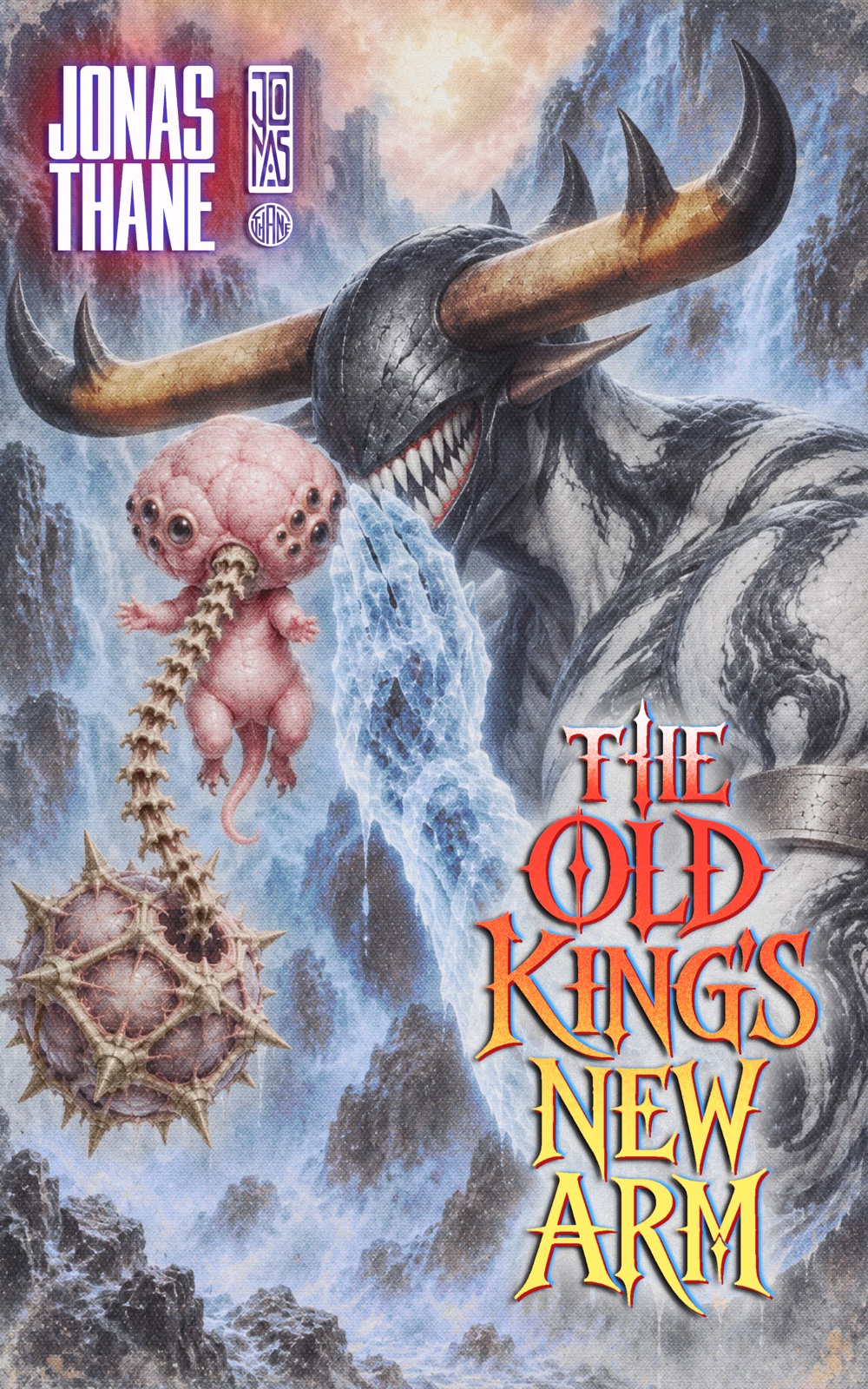 Cover mock-up for The Old King’s New Arm